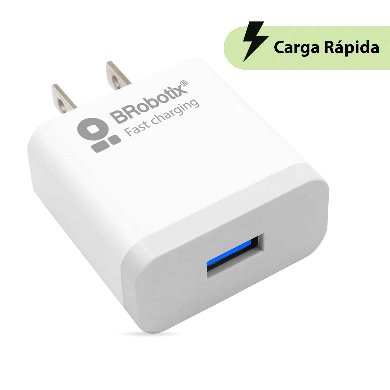 CARGADOR CARGA RÁPIDA USB V3.0 TIPO A (6000533) - Brobotix CARGADOR CARGA RÁPIDA USB V3.0 TIPO A (6000533) - Brobotix